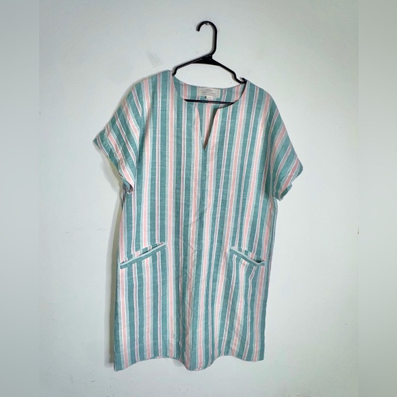Trovata Bird of Paradise Striped Tunic Dress - Picture 1 of 8